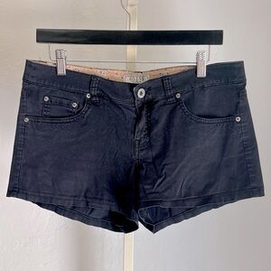 Guess Jeans Women’s Black Stretch Shorts, Size 29